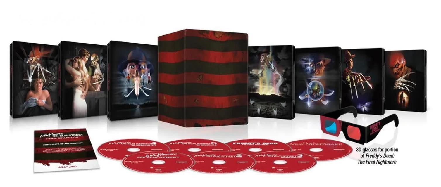 Nightmare - SteelBook Library Case (7 4K Ultra HD + 4 Blu-Ray Disc - SteelBook)