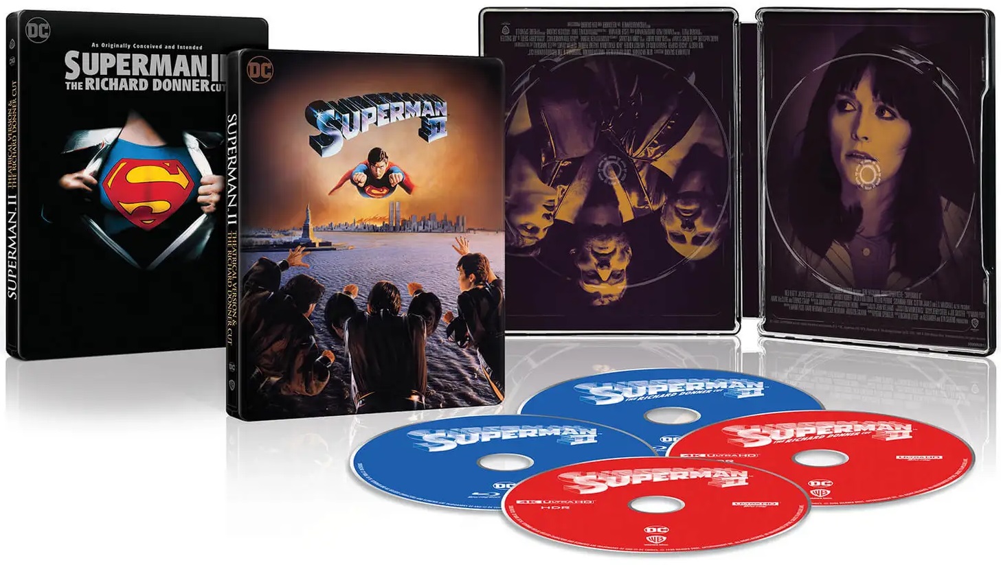 Superman II (2 4K Ultra HD + 2 Blu-Ray Disc - SteelBook)