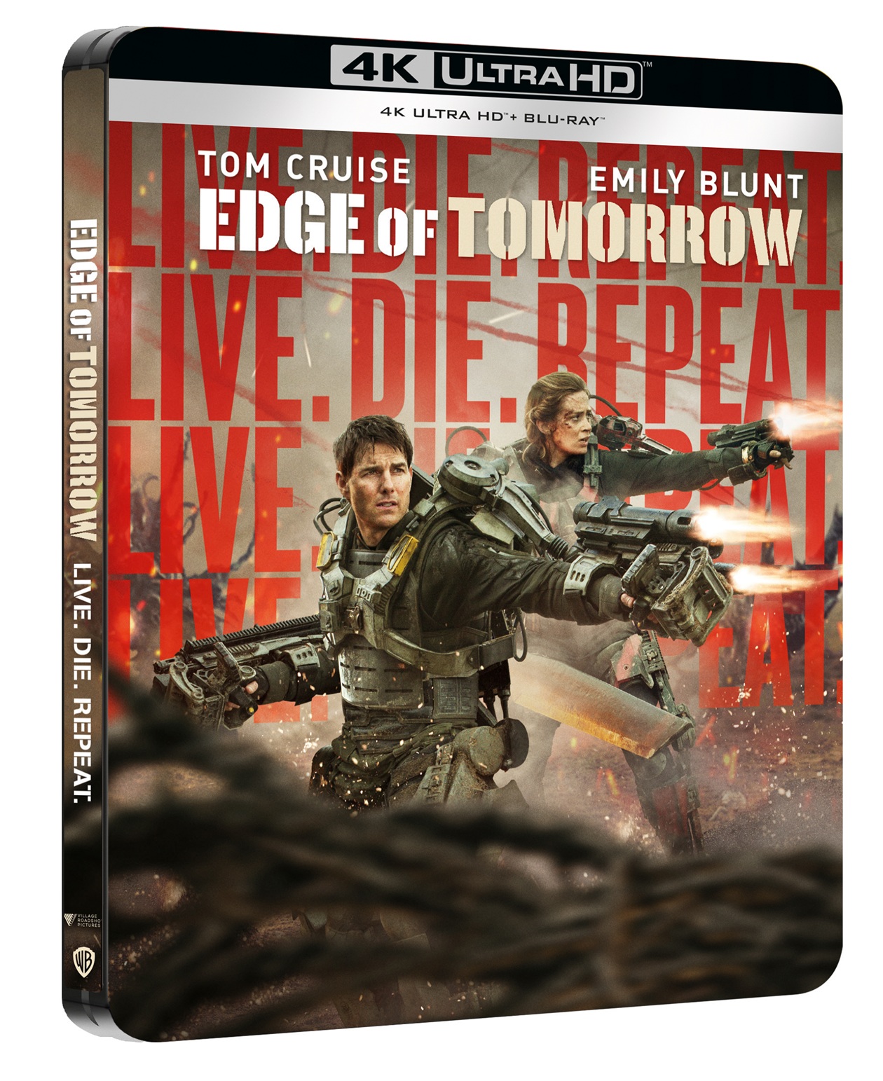 Edge of Tomorrow - Senza domani (4K Ultra HD + Blu-Ray Disc - SteelBook)
