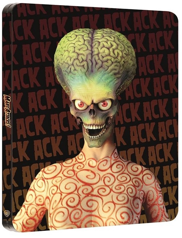 Mars Attacks! (4K Ultra HD + Blu-Ray Disc - SteelBook) — Steelbook 4K UHD