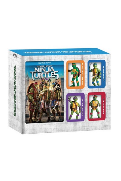 Tartarughe Ninja - Collector's Edition (Blu-Ray Disc + DVD + 4 Action Figures)