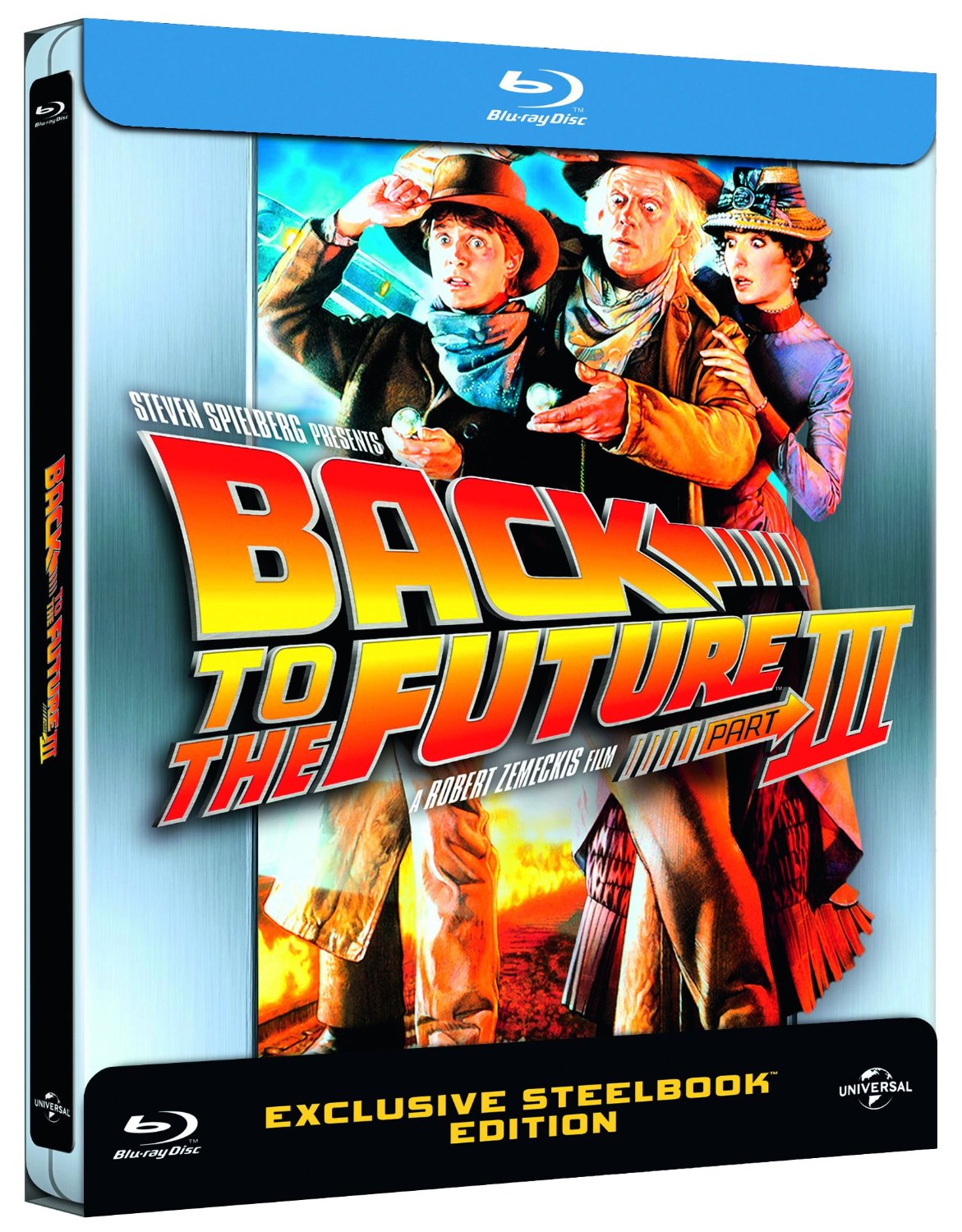 Ritorno al Futuro III - Exclusive SteelBook Edition (Blu-Ray Disc - SteelBook)