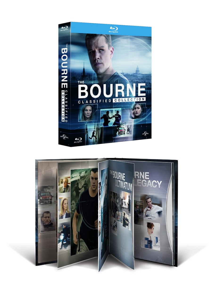 The Bourne Classified Collection (4 Blu-Ray Disc + Bonus Disc - DigiBook)