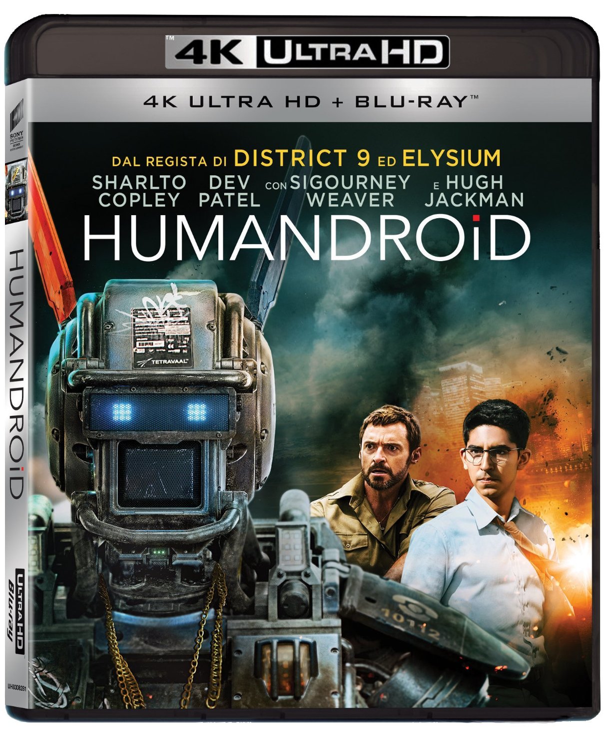 Humandroid - Chappie (4K Ultra HD + Blu-Ray Disc)