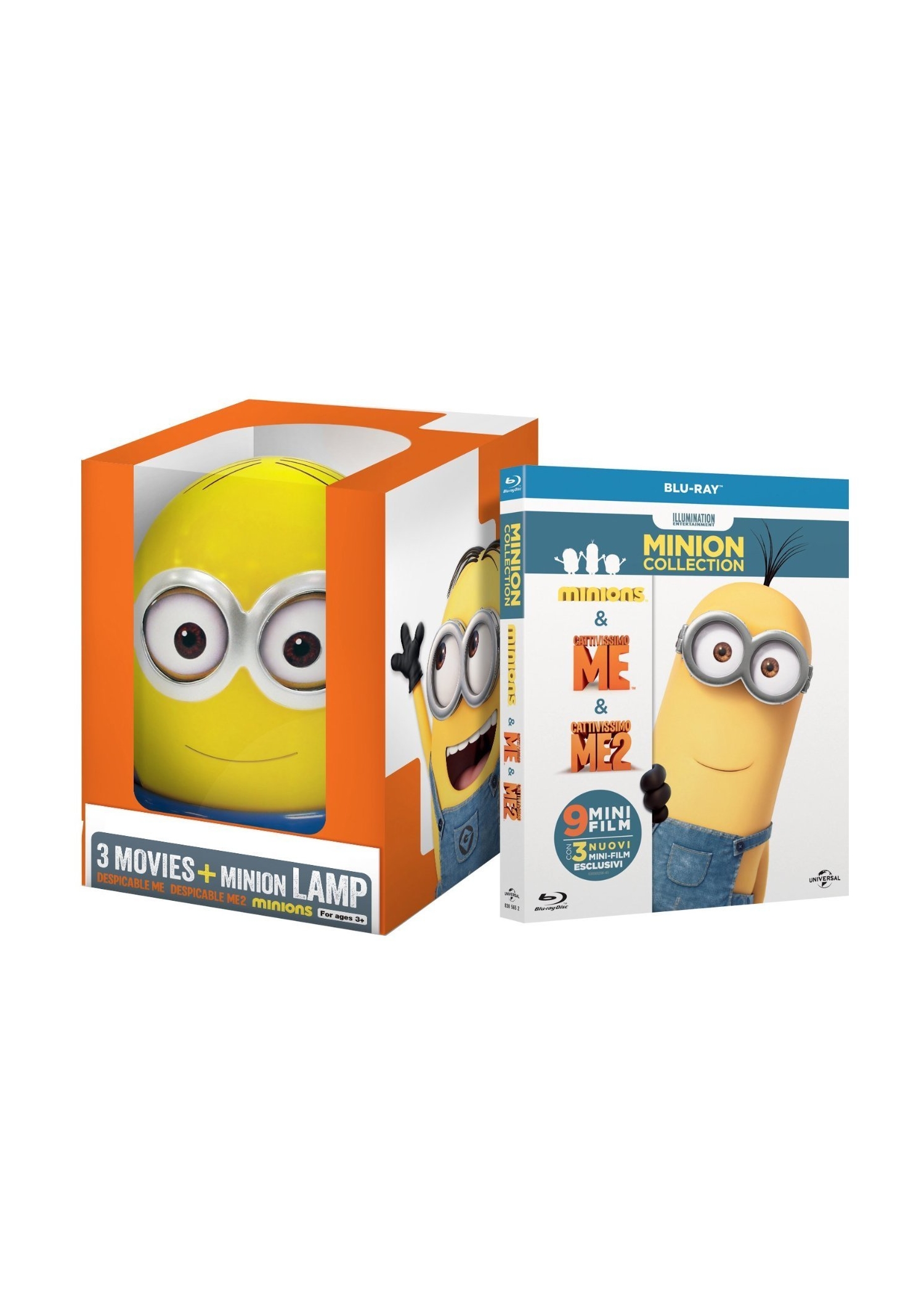Minion Collection - Edizione Esclusiva (3 Blu-Ray Disc + Minion Lamp)