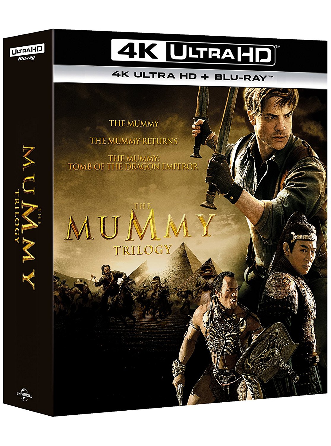 La Mummia - La Trilogia (3 4K Ultra HD + 3 Blu-Ray Disc)