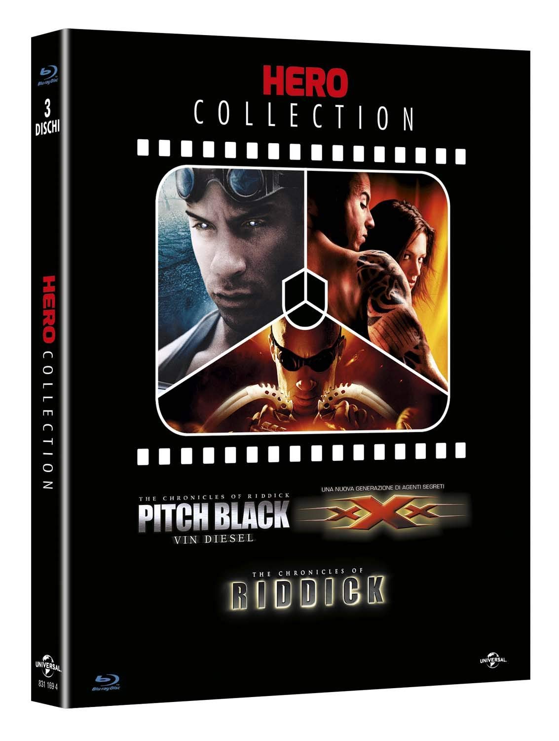 Hero Collection -  Vin Diesel (3 Blu-Ray Disc)