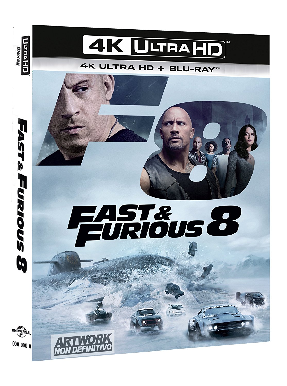 Fast & Furious 8 (4K Ultra HD + Blu-Ray Disc)