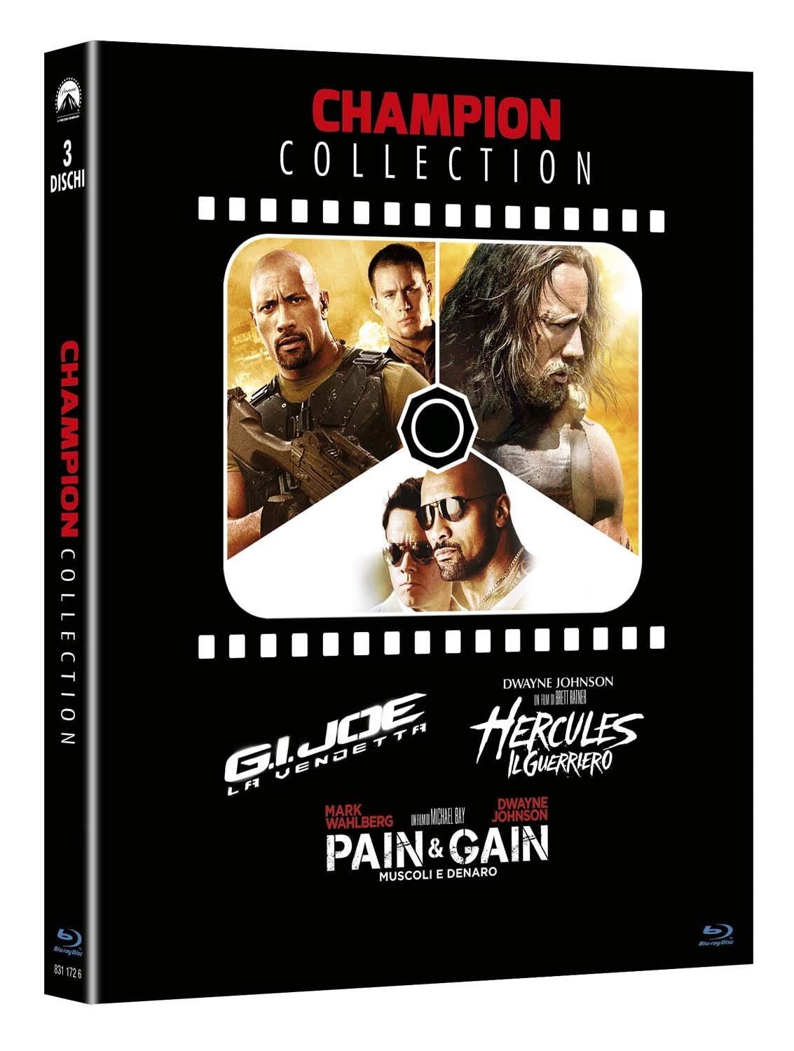 Champion Collection - Dwayne Johnson (3 Blu-Ray Disc)