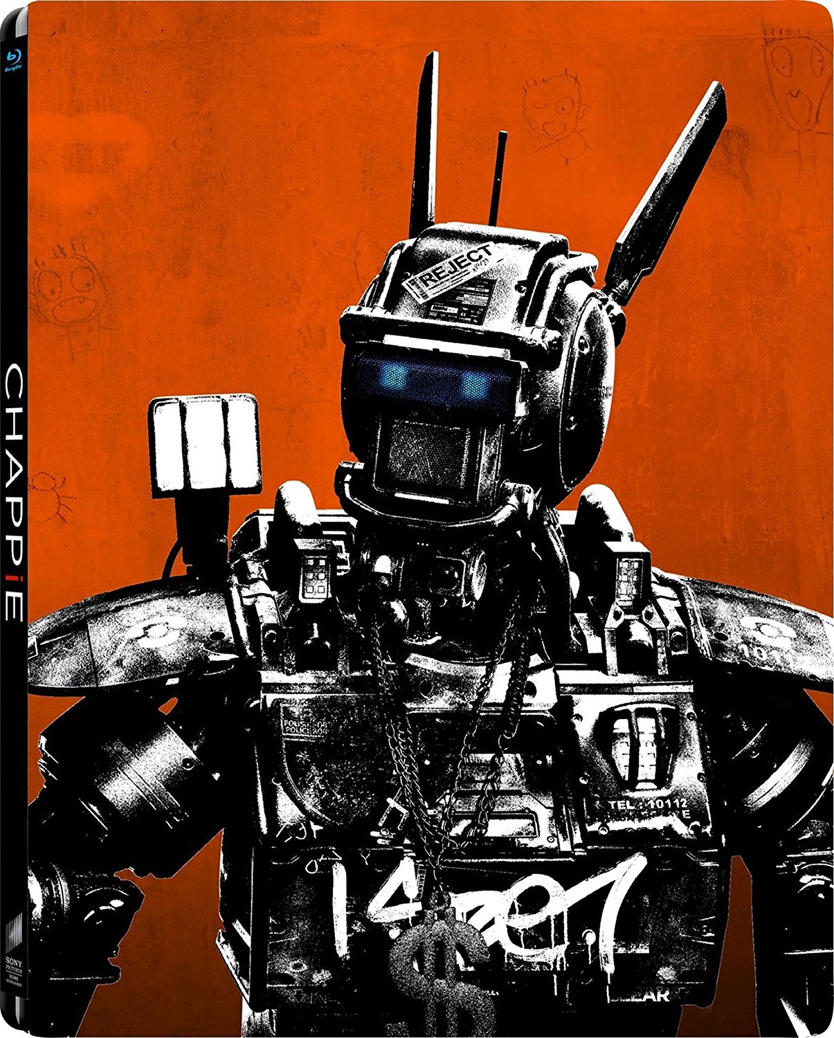 Humandroid - Chappie (Blu-Ray Disc + Disco Bonus - SteelBook)