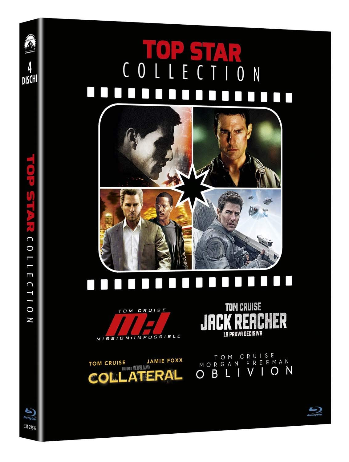 Top Star Collection - Tom Cruise (4 Blu-Ray Disc)