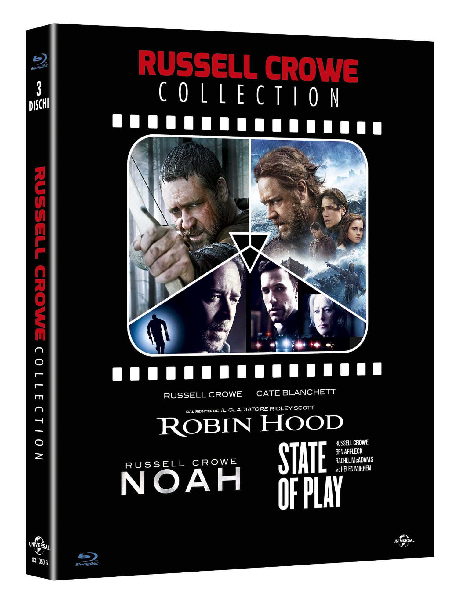 Russell Crowe Collection (3 Blu-Ray Disc)