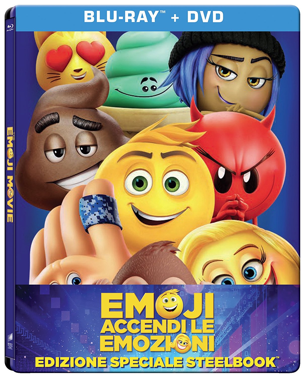 Emoji - Accendi le emozioni - Edizione Speciale (Blu-Ray Disc + DVD - Steelbook)