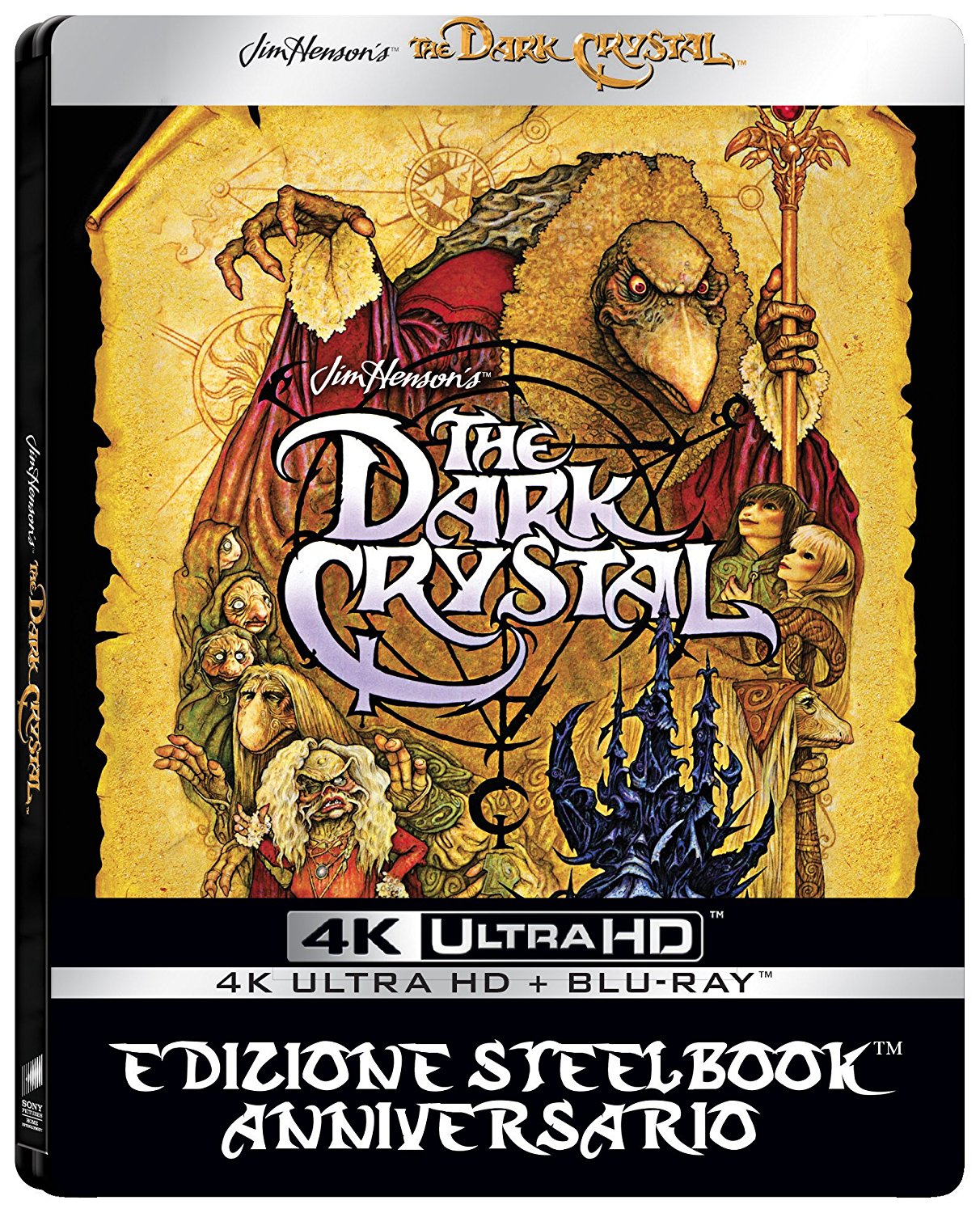 Dark Crystal - Edizione Anniversario (4K Ultra HD + Blu-Ray Disc - SteelBook)