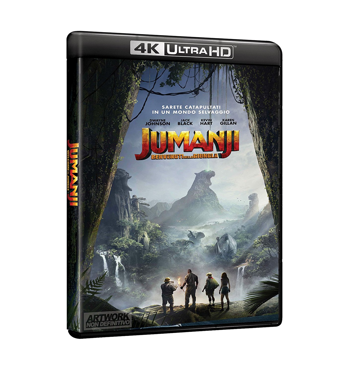 Jumanji - Benvenuti nella giungla (4K Ultra HD + Blu-Ray Disc)