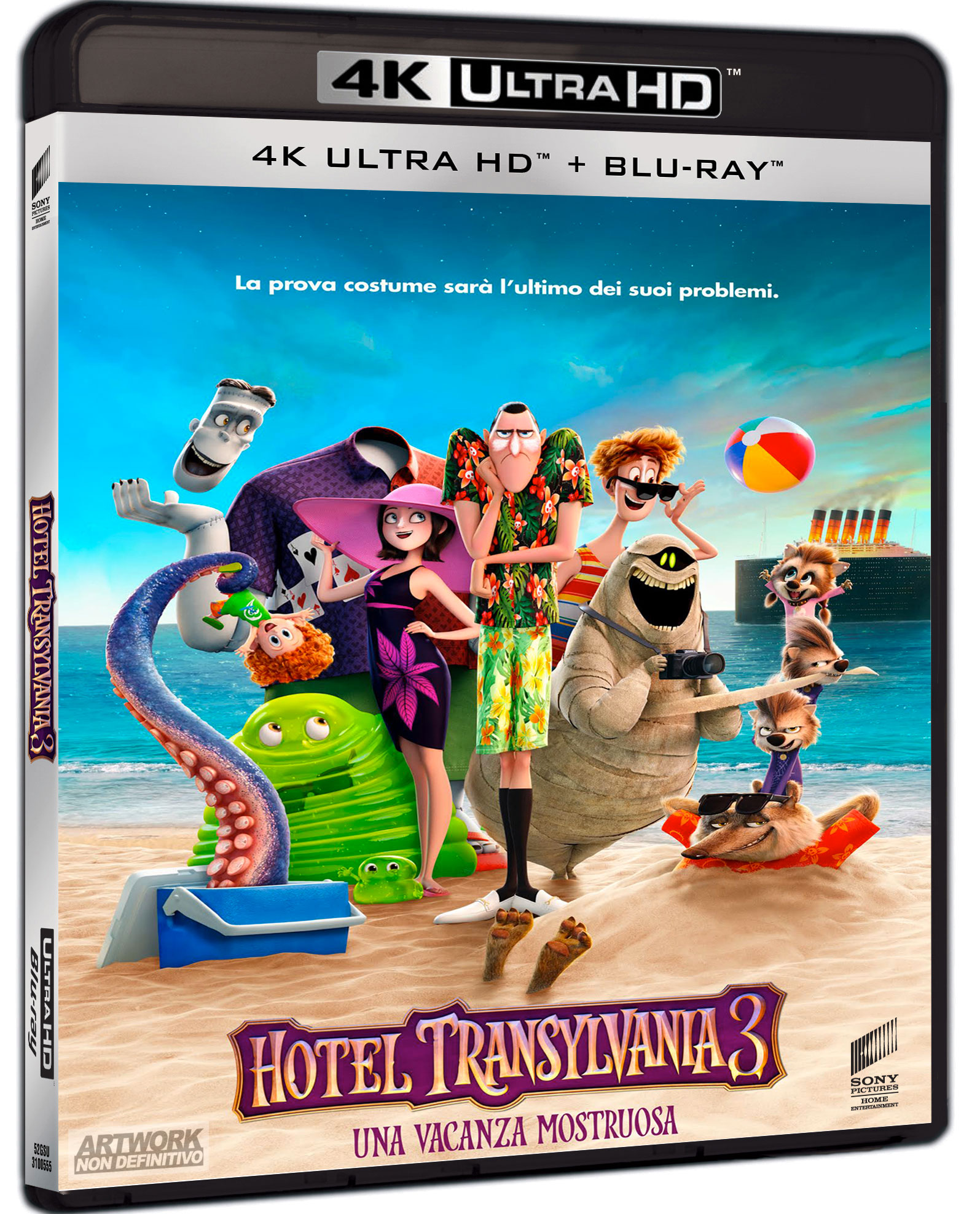 Hotel Transylvania 3 - Una vacanza mostruosa (4K Ultra HD + Blu-Ray Disc)