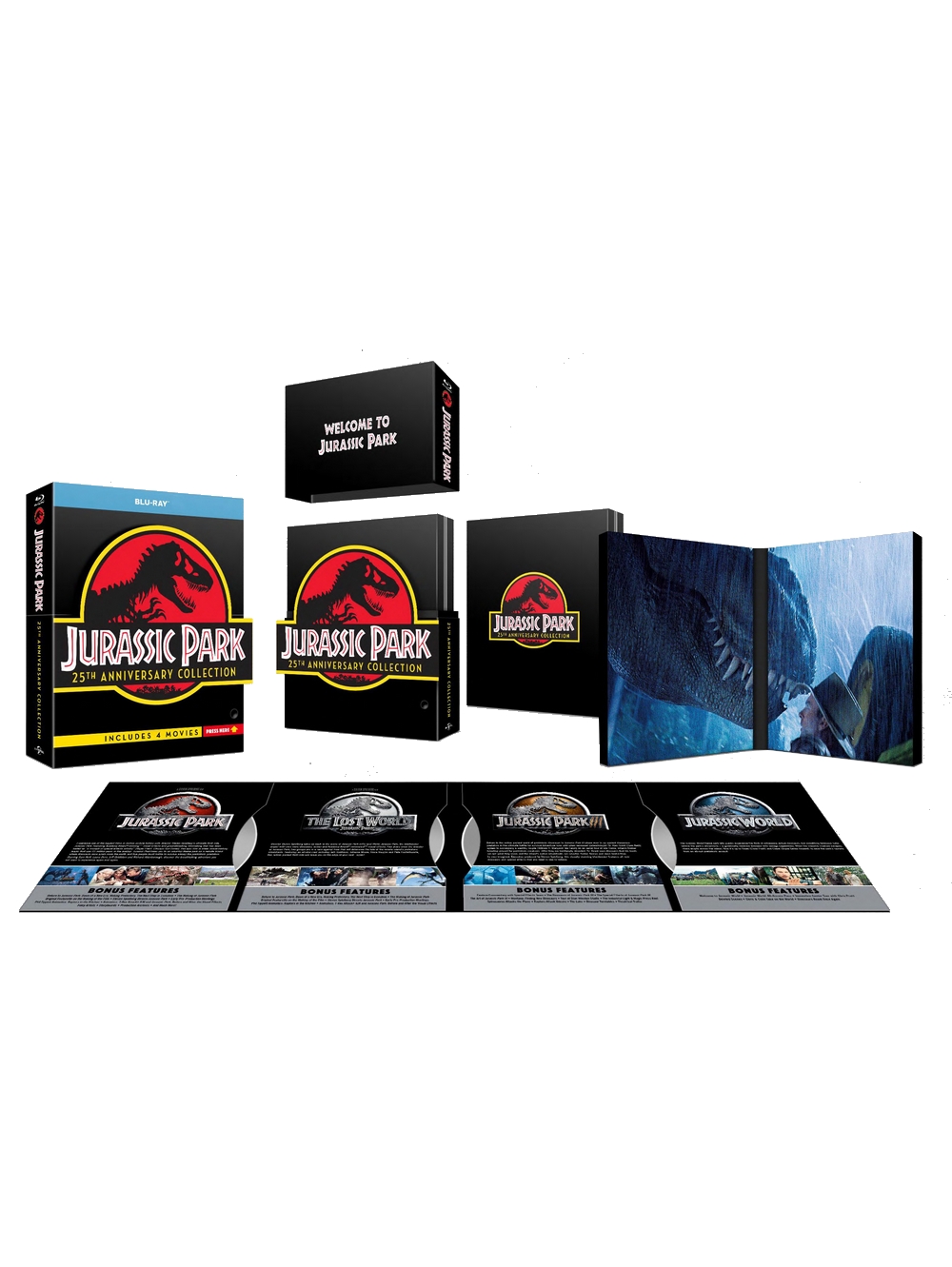 Jurassic Park - 25th Anniversary Collection - The Gate Limited Edition (4 Blu-Ray Disc)