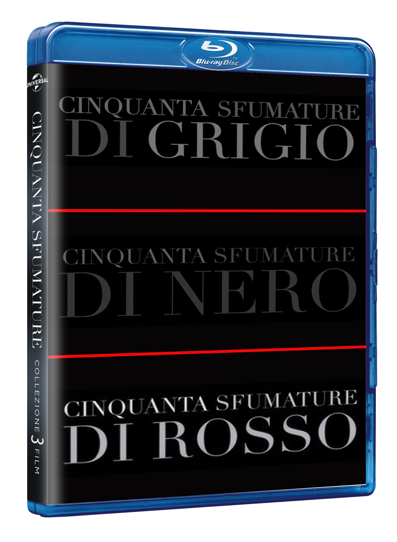 Cinquanta sfumature - La Trilogia (3 Blu-Ray Disc)