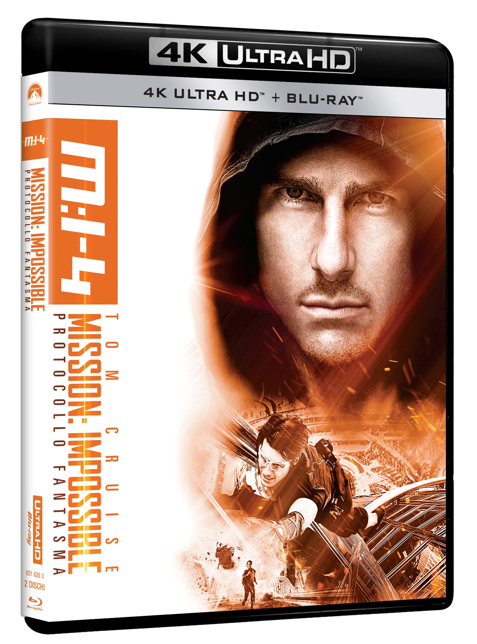 M:I-4 - Mission: Impossible - Protocollo Fantasma (4K Ultra HD + Blu-Ray Disc)