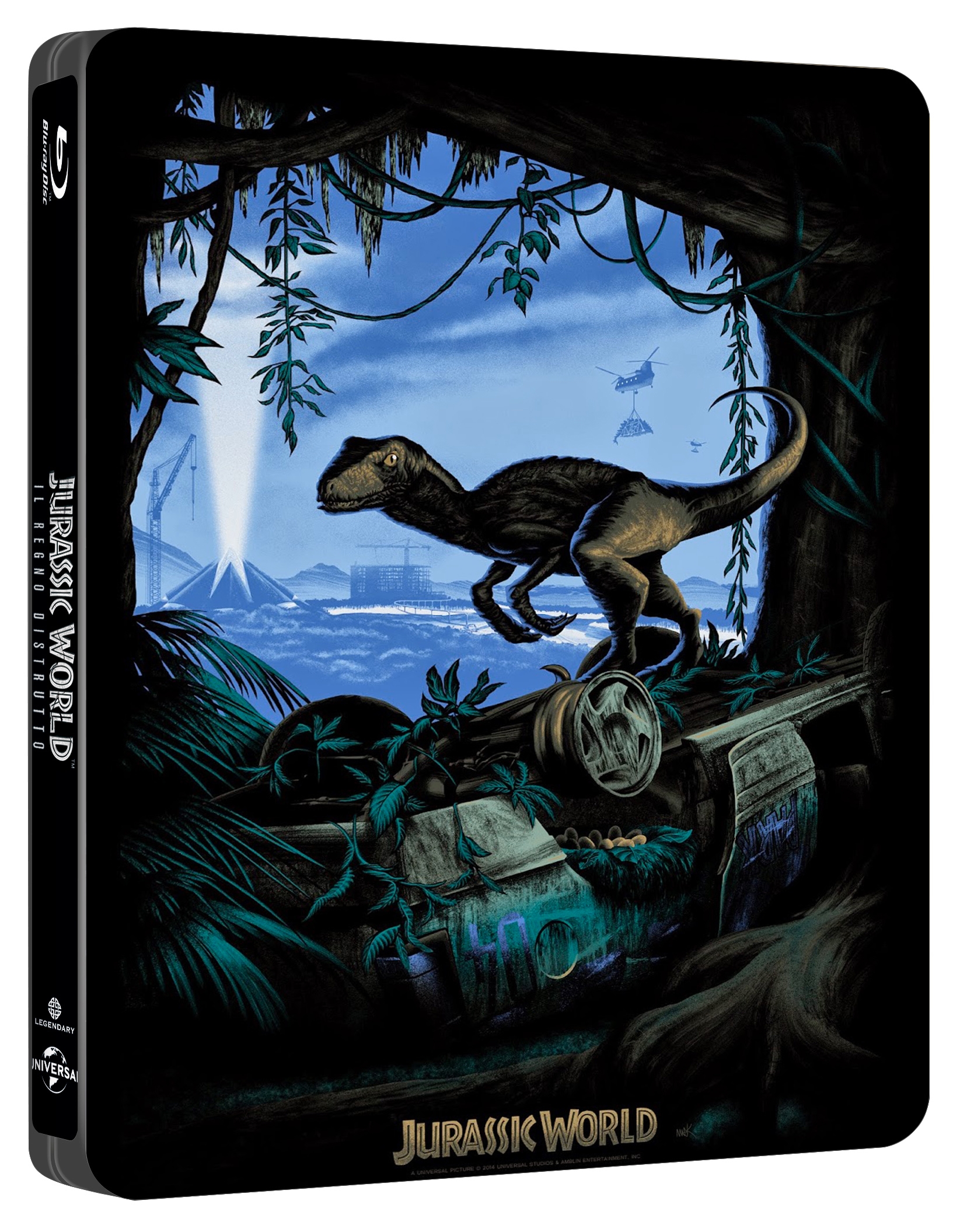 Jurassic World - Il regno distrutto (4K Ultra HD + Blu-Ray Disc - SteelBook)