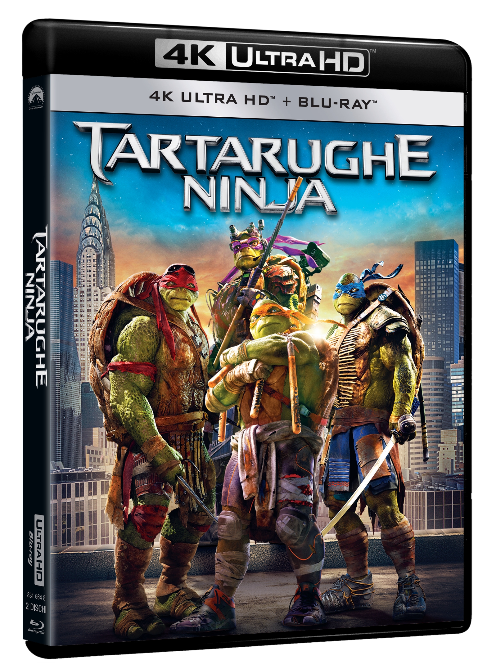 Tartarughe Ninja (4K Ultra HD + Blu-Ray Disc)