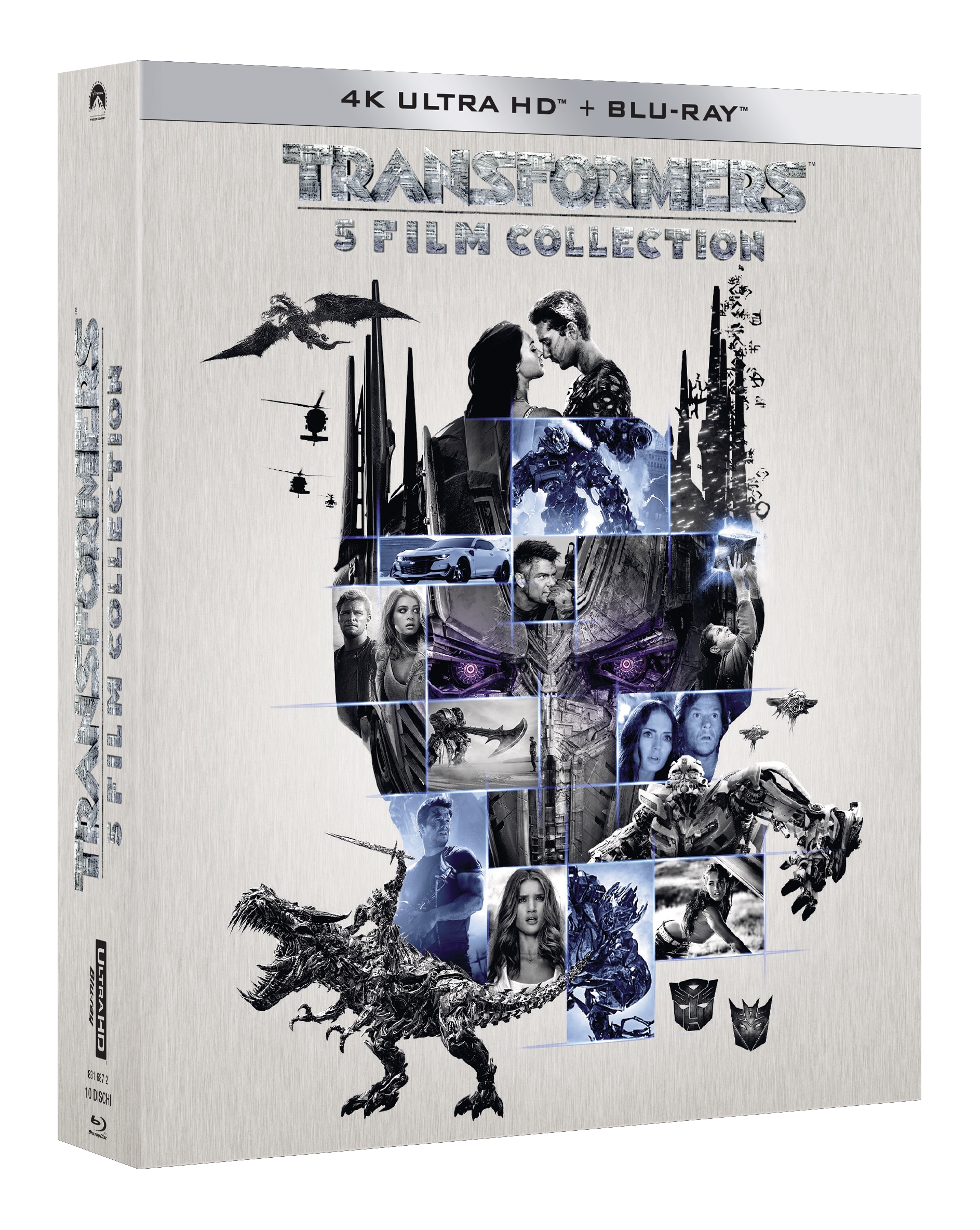 Transformers 5 Film Collection (5 4K Ultra HD + 5 Blu-Ray Disc)
