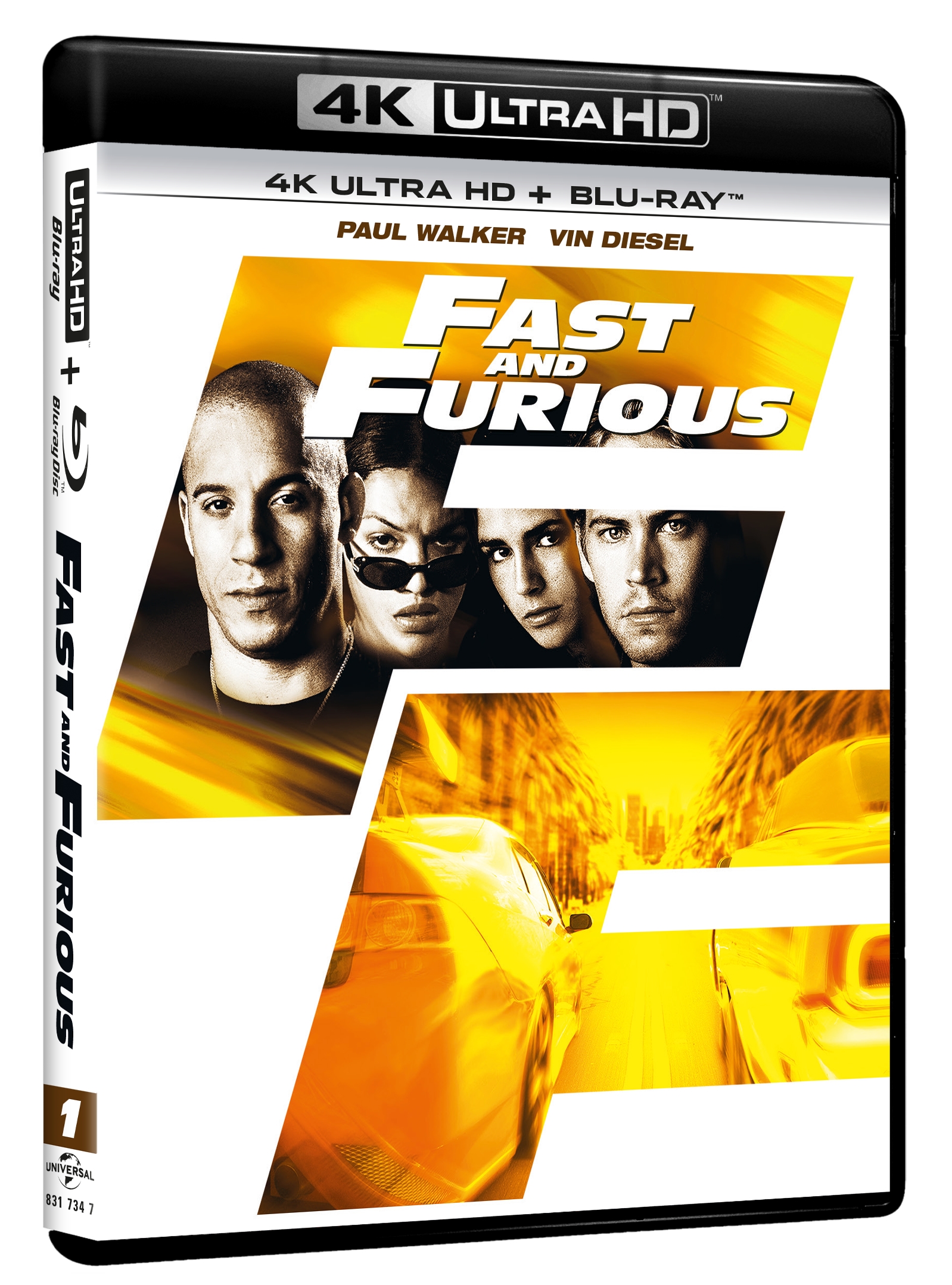 Fast and Furious (4K Ultra HD + Blu-Ray Disc)