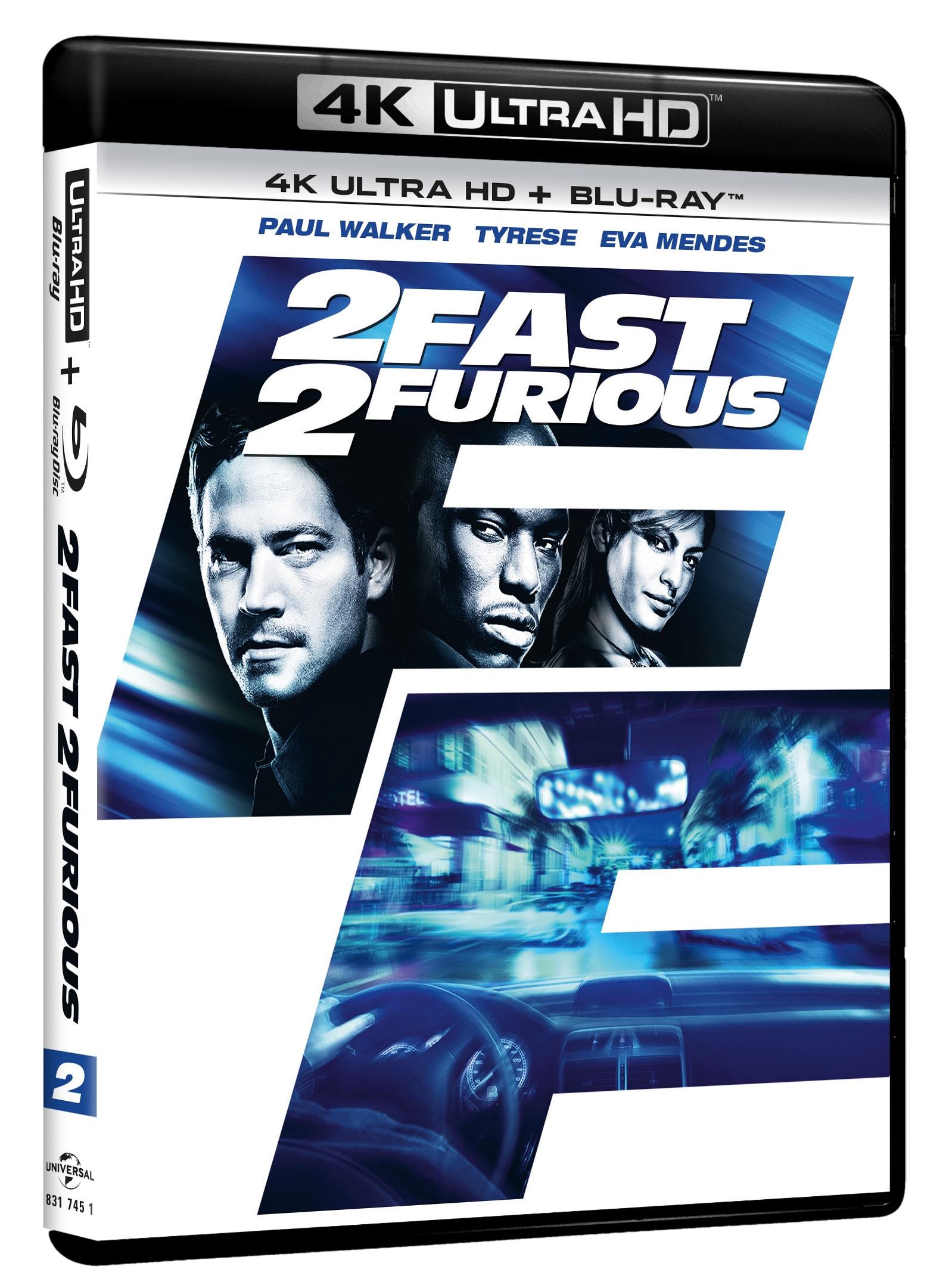 2 Fast 2 Furious (4K Ultra HD + Blu-Ray Disc)
