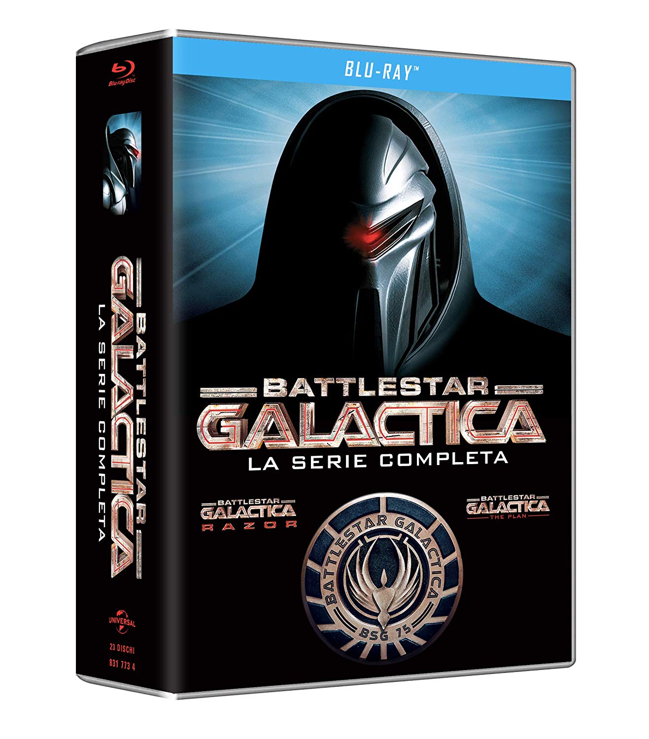 Battlestar Galactica - Serie Completa - Stagioni 1-4 (22 Blu-Ray Disc)