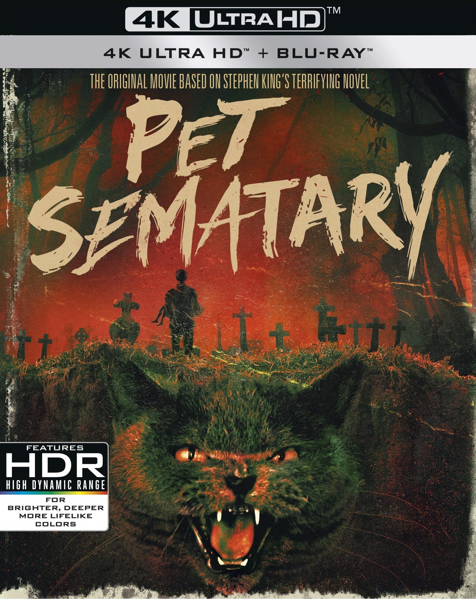 Pet Sematary (Cimitero Vivente) (Import UK) (4K Ultra HD + Blu-Ray Disc) (V.M. 18 anni)