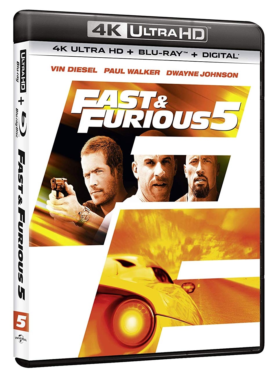 Fast & Furious 5 (4K Ultra HD + Blu-Ray Disc)