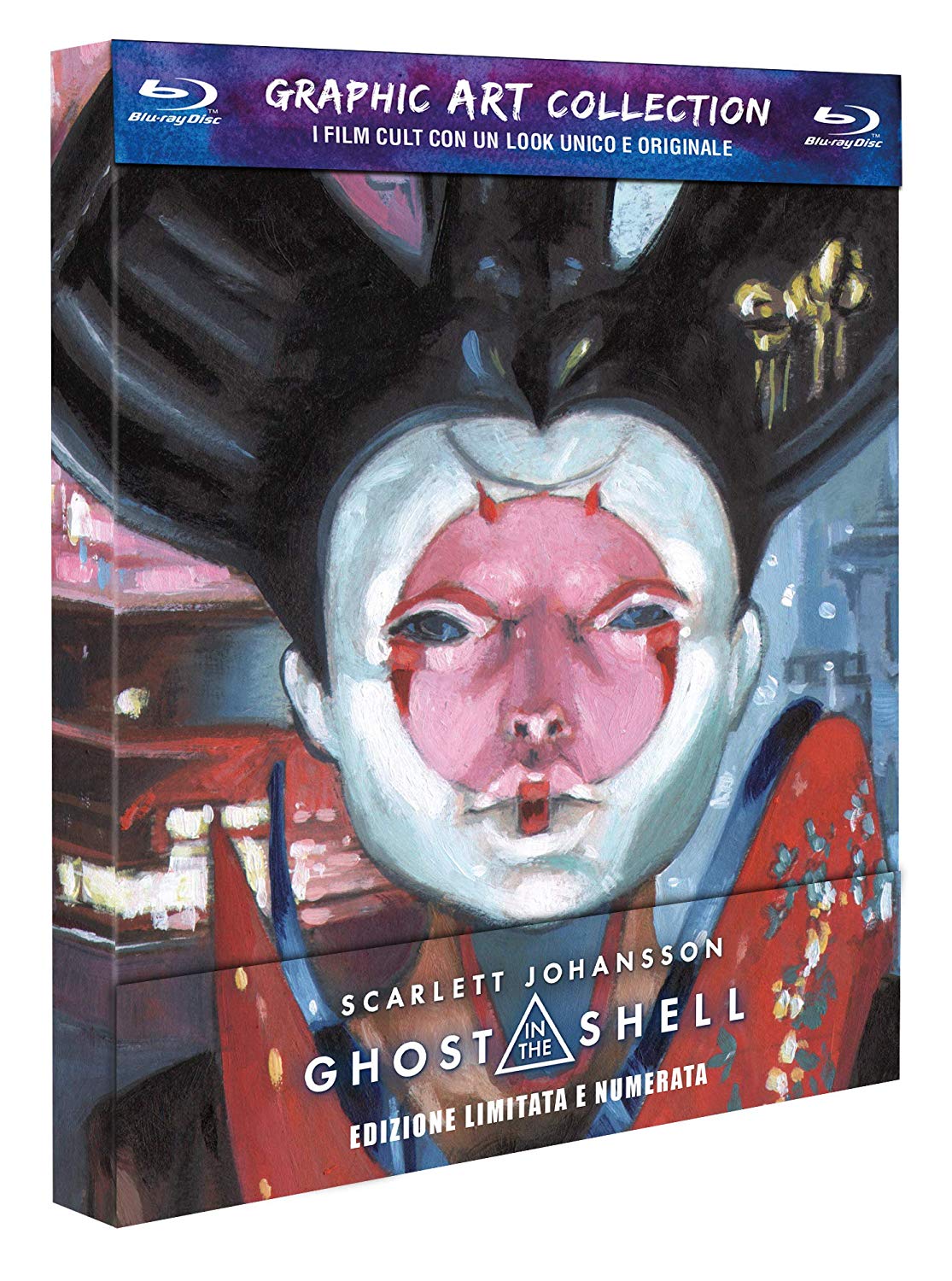 Ghost in the Shell (2017) (Graphic Art Collection) (Blu-Ray Disc)
