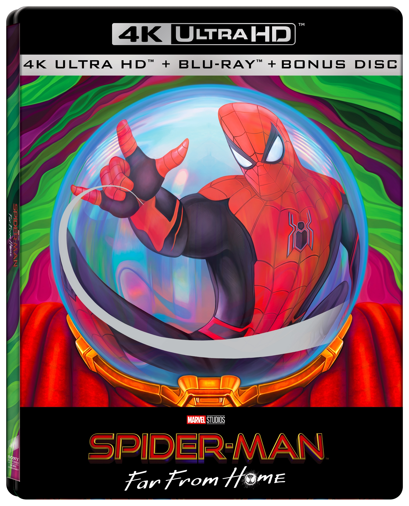 Spider-Man - Far from Home - Mysterio Limited Edition (4K Ultra HD + 2 Blu-Ray Disc - SteelBook)