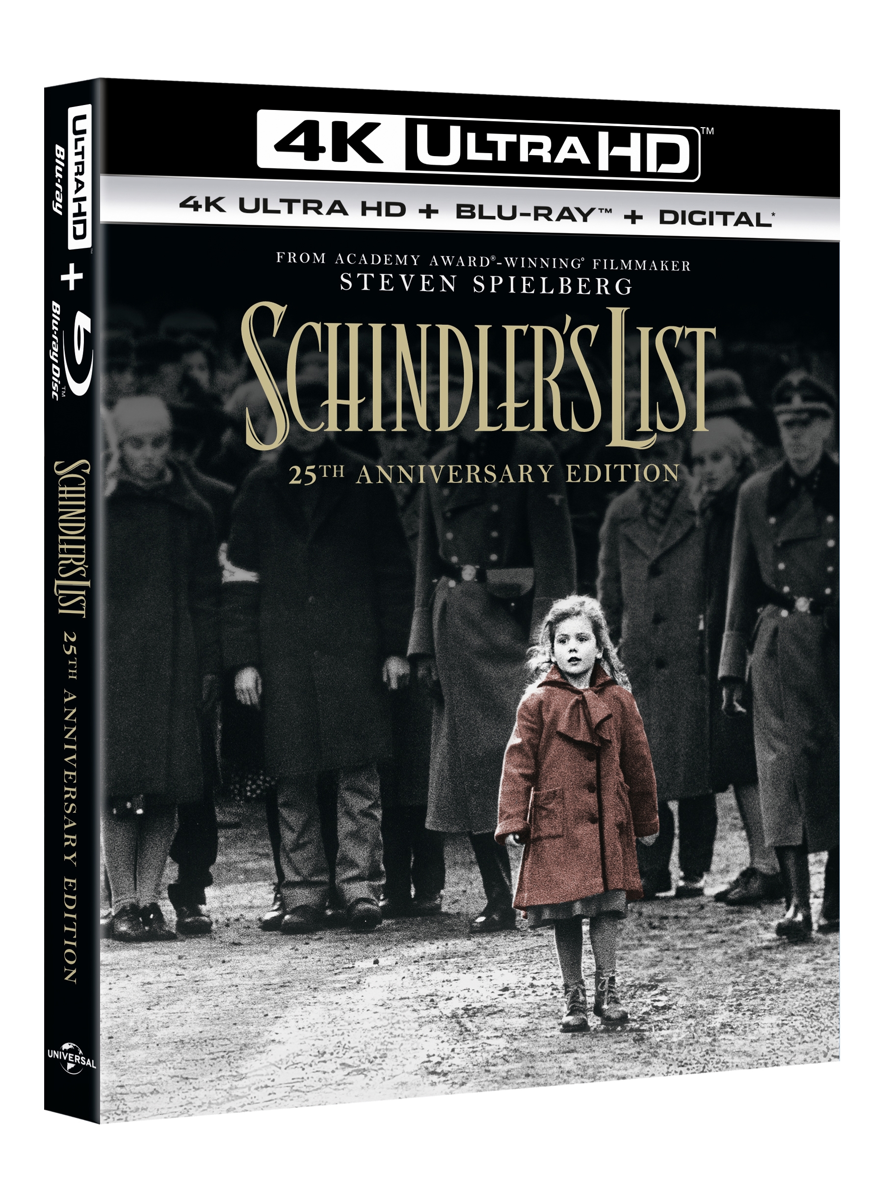 Schindler's List - Edizione Speciale 25° Anniversario (4K Ultra HD + 2 Blu-Ray Disc)