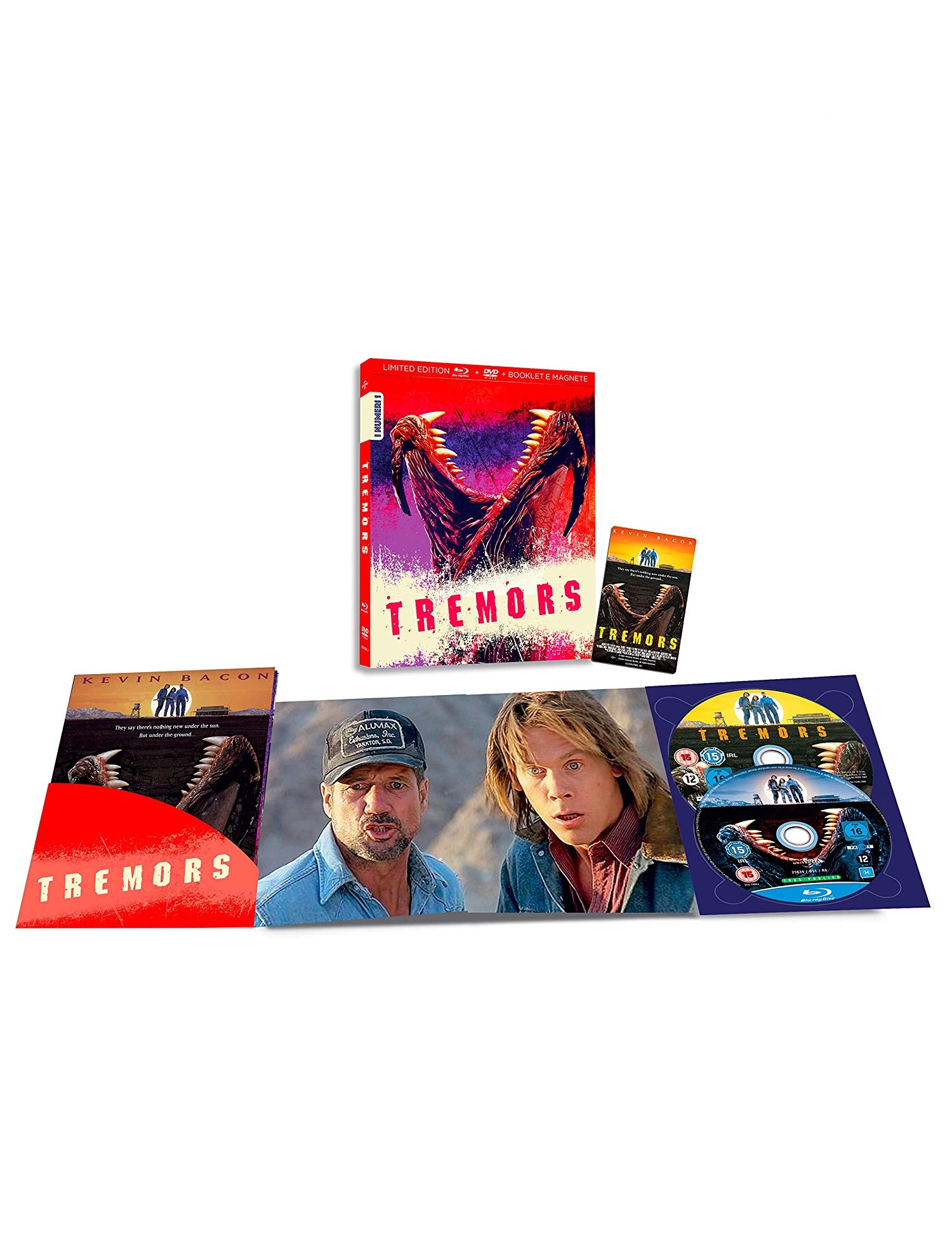 Tremors - Limited Edition (I Numeri 1) (Blu-Ray Disc + DVD + Booklet + Magnete)