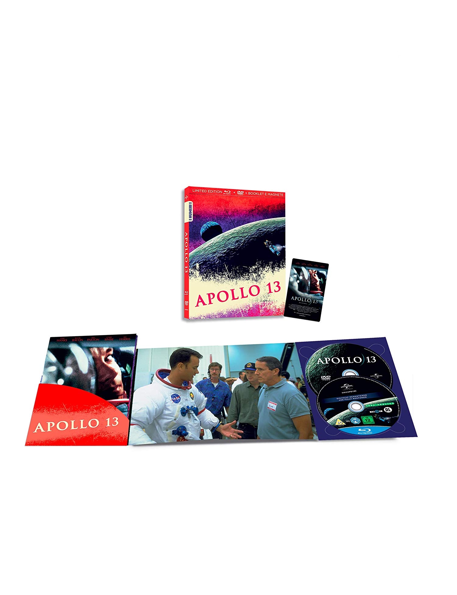 Apollo 13 - Limited Edition (I Numeri 1) (Blu-Ray Disc + DVD + Booklet + Magnete)