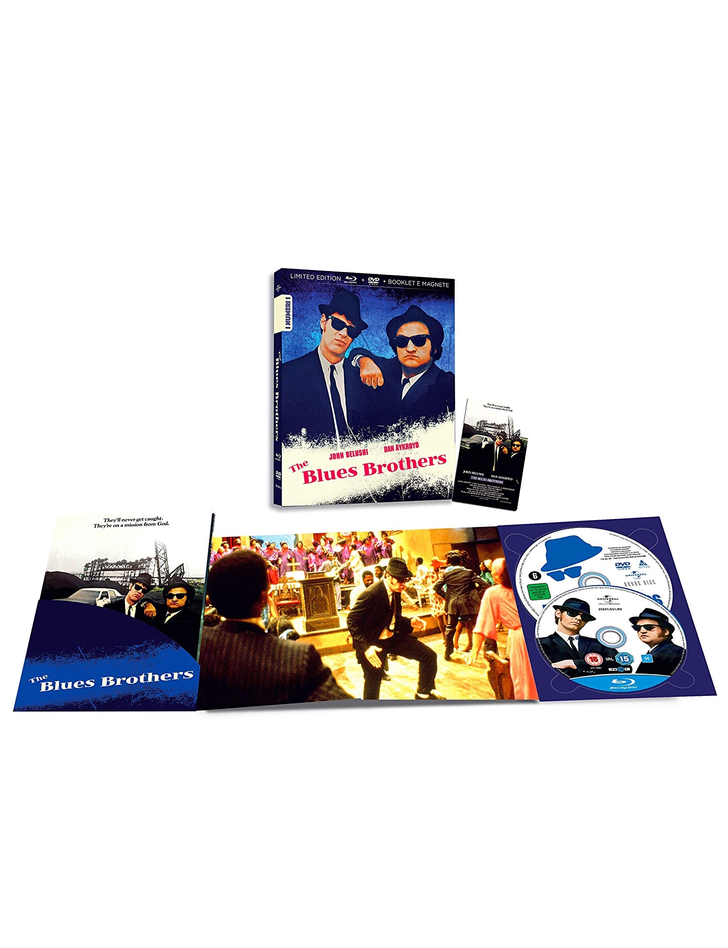 The Blues Brothers - Limited Edition (I Numeri 1) (Blu-Ray Disc + DVD + Booklet + Magnete)