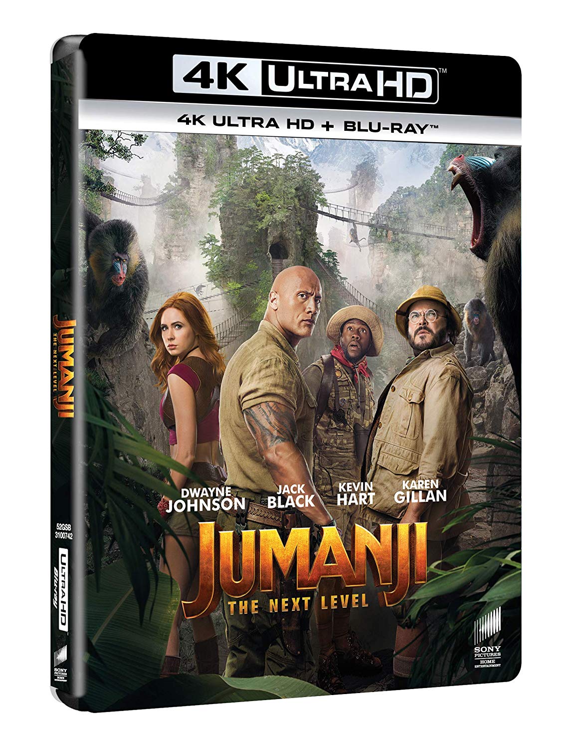 Jumanji - The Next Level  (4K Ultra HD + Blu-Ray Disc)