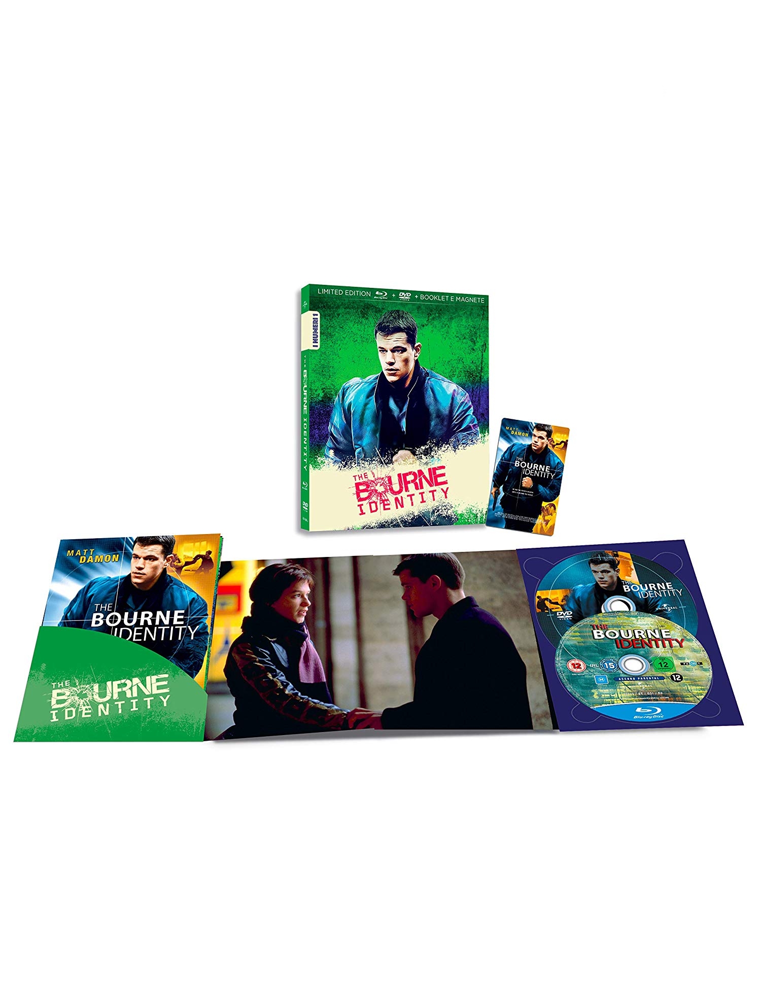 The Bourne Identity - Limited Edition (I Numeri 1) (Blu-Ray Disc + DVD + Booklet + Magnete)