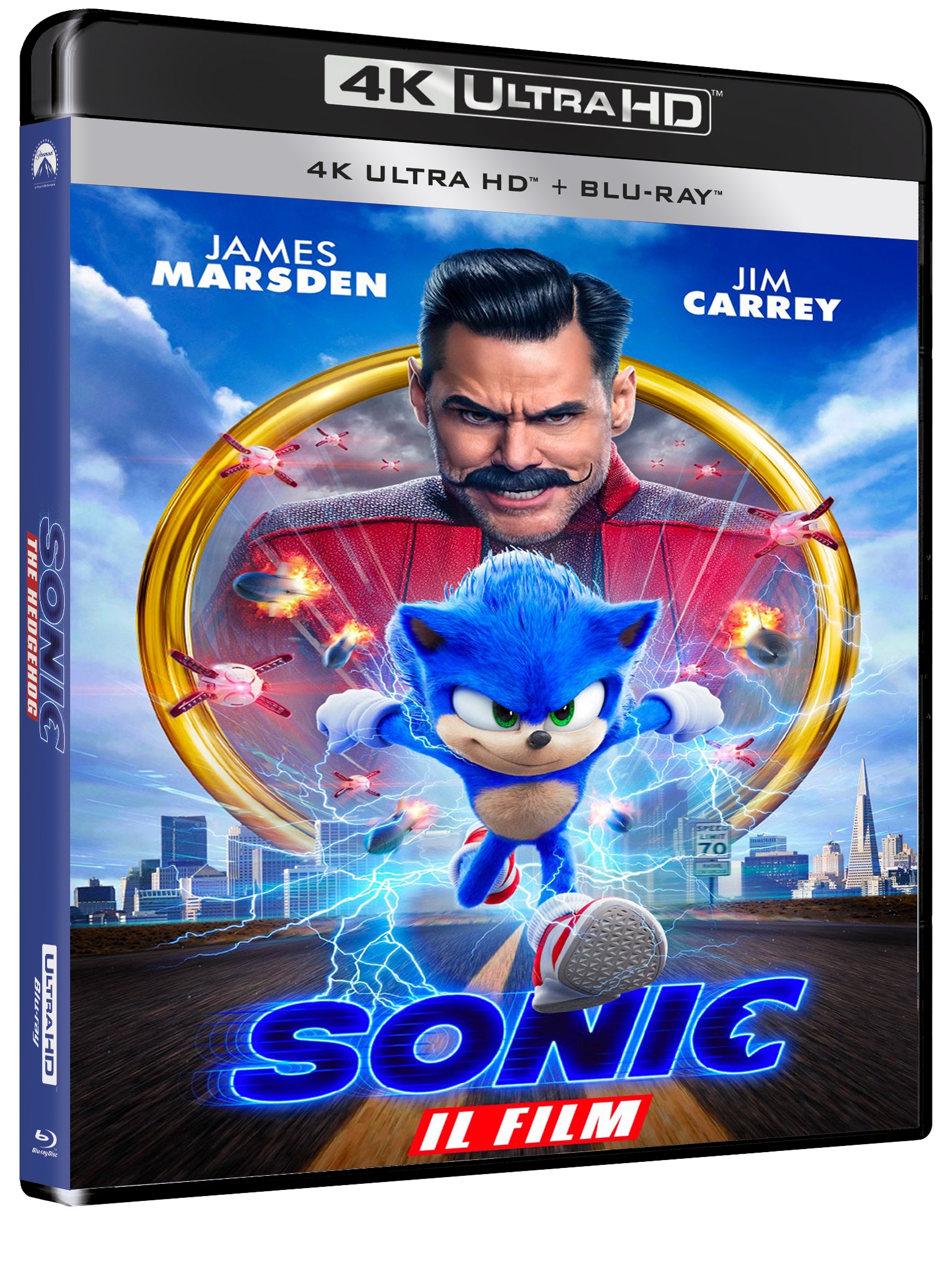 Sonic - Il film (4K Ultra HD + Blu-Ray Disc)