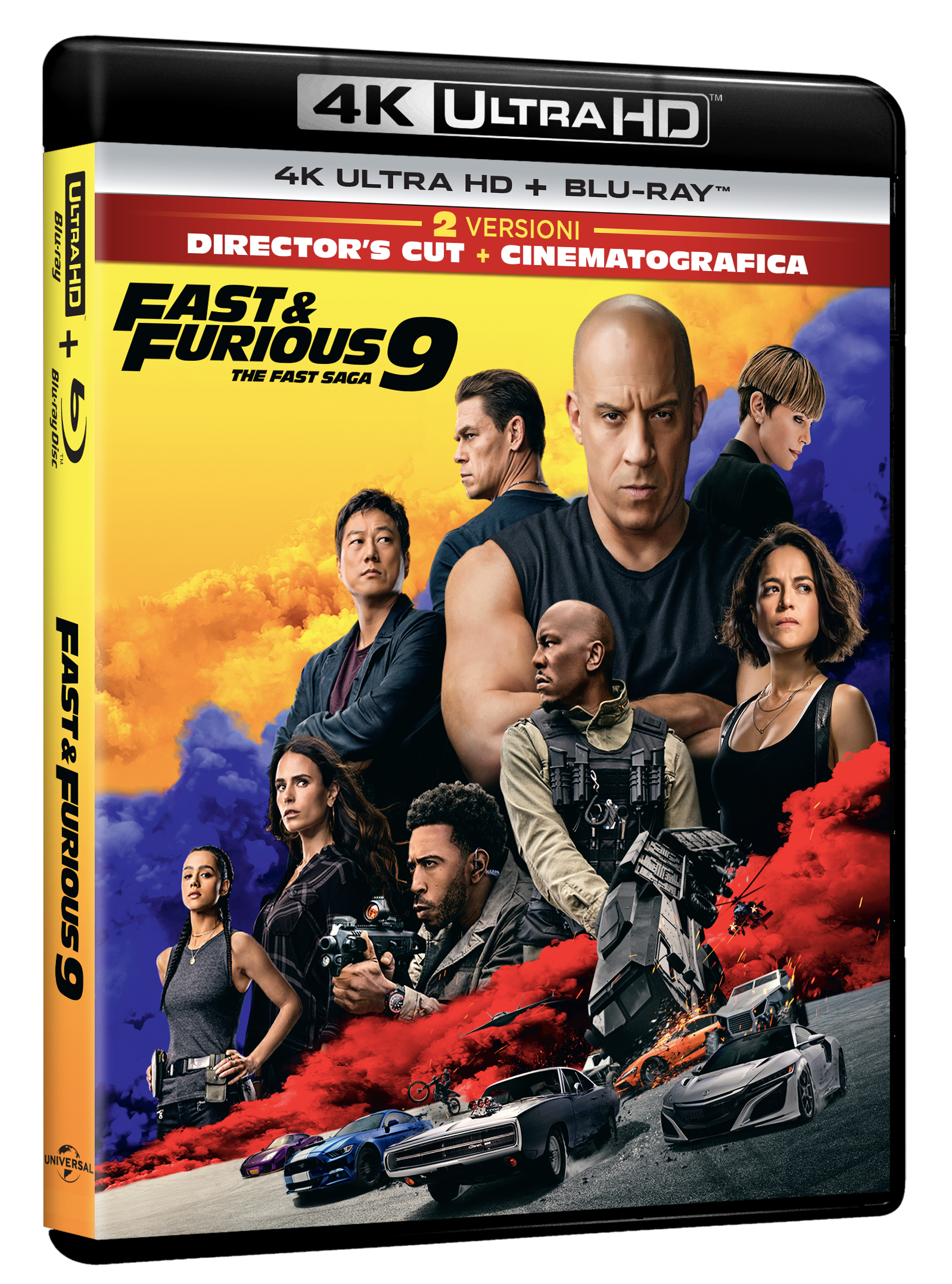 Fast & Furious 9 - The Fast Saga (4K Ultra HD + Blu-Ray Disc)