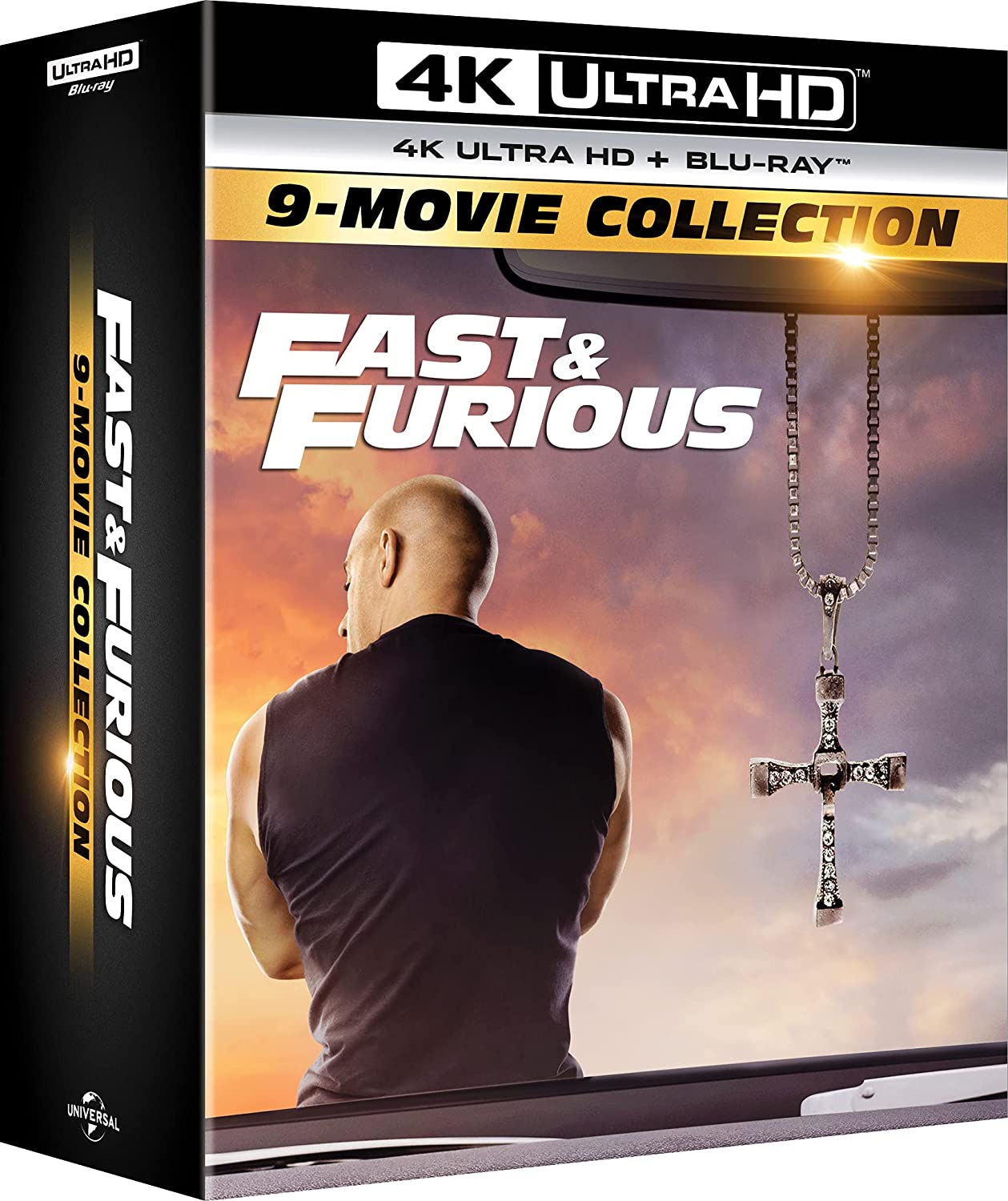 Fast & Furious 9-Movie Collection (9 4K Ultra HD + 9 Blu-Ray Disc)
