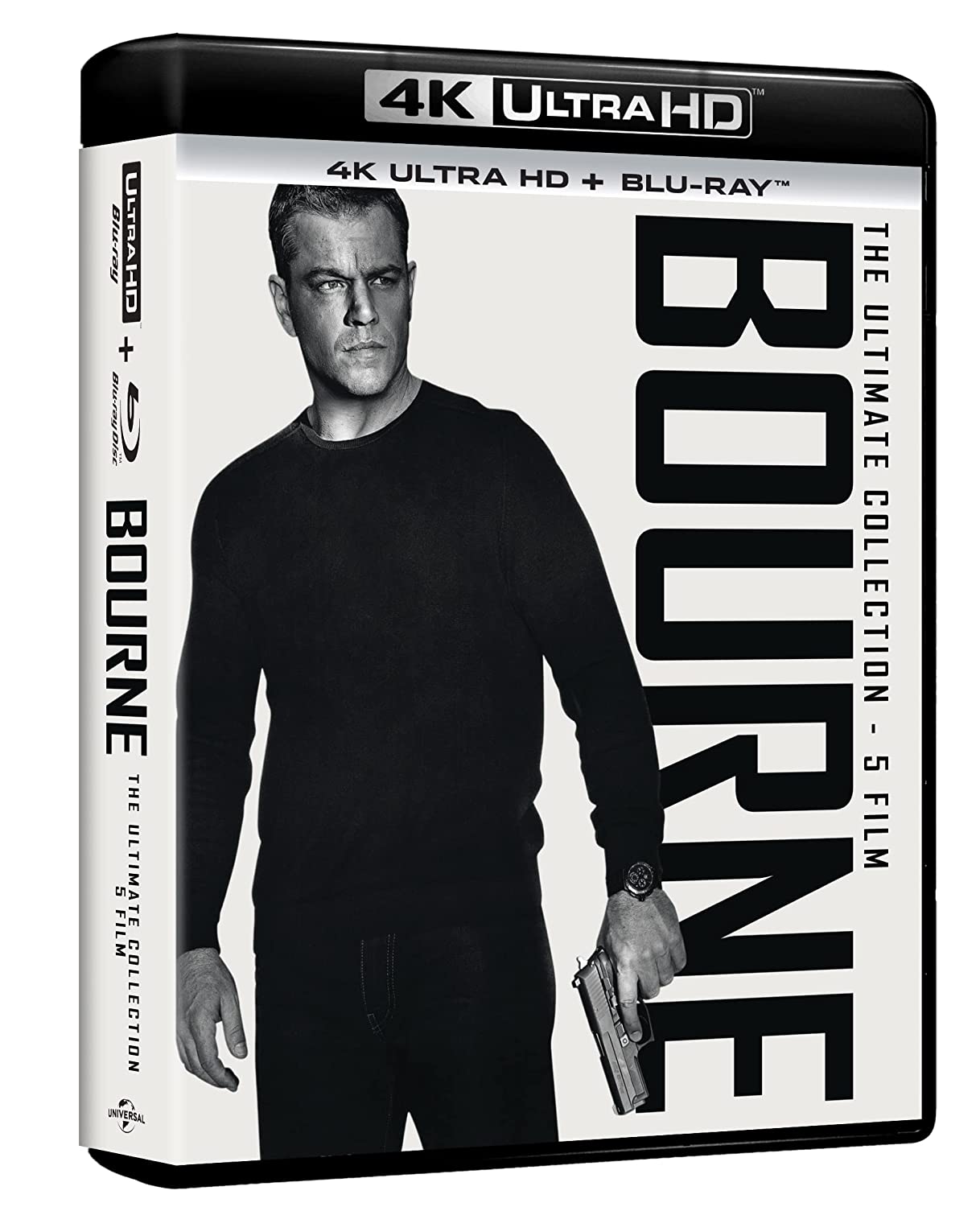 Bourne Collection - 5 FIlm (5 4K Ultra HD + 5 Blu-Ray Disc)