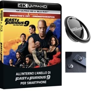 Fast & Furious 9 - The Fast Saga (4K Ultra HD + Blu-Ray Disc + Anello Smartphone)