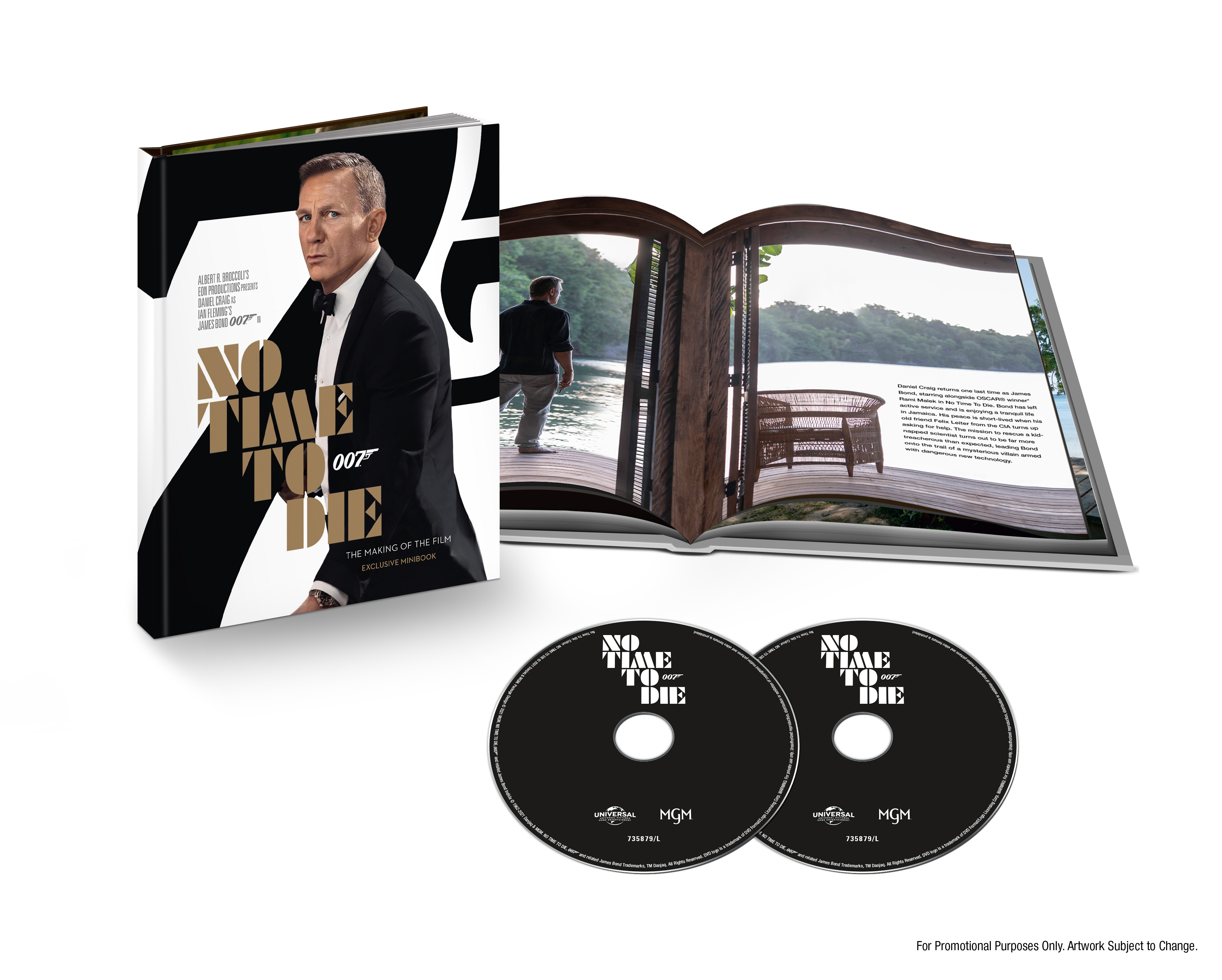 007 - No Time to Die  (4K Ultra HD + Blu-Ray Disc - DigiBook)