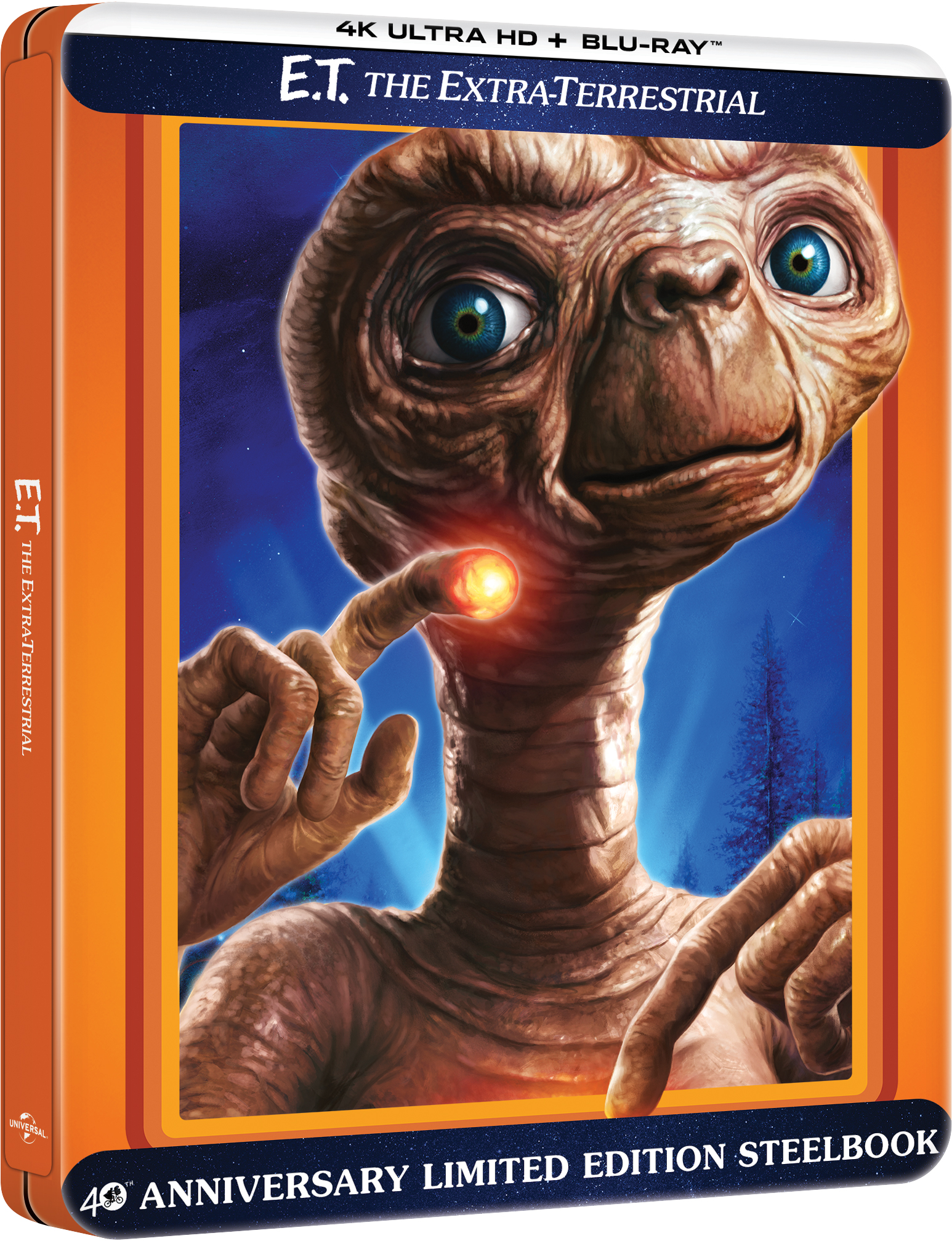 E.T. - L'extra-terrestre - 40° Anniversario (4K Ultra HD + Blu-Ray Disc - SteelBook)