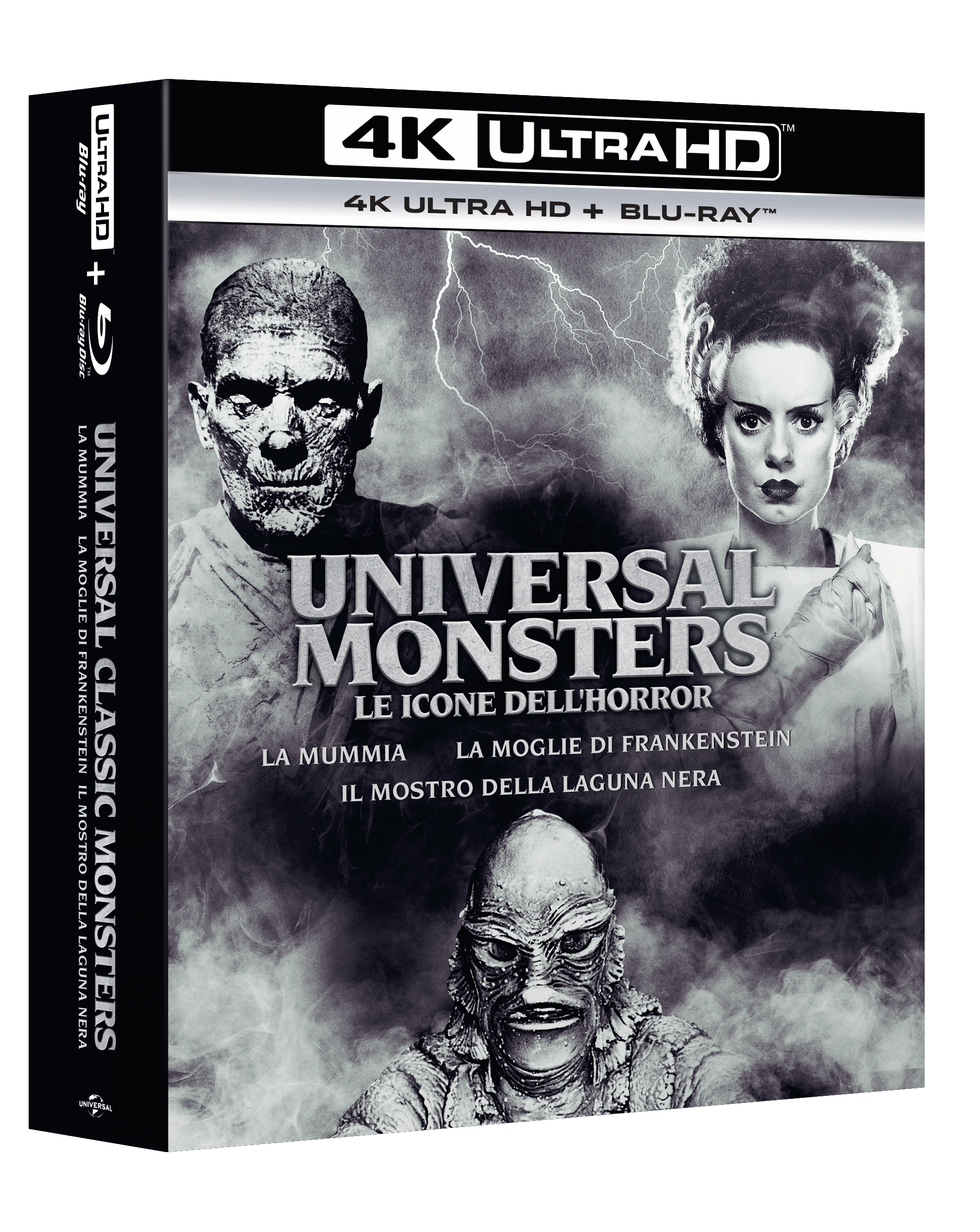 Universal Classic Monsters - Collection Vol 2 (3 4K Ultra HD + 3 Blu-Ray Disc)