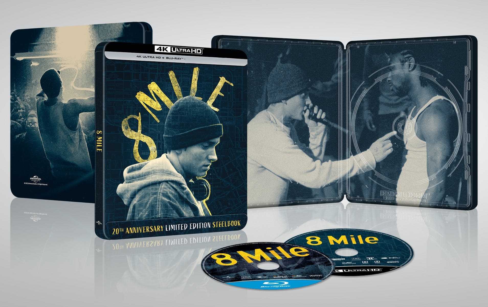 8 Mile (4K Ultra HD + Blu-Ray Disc - SteelBook)