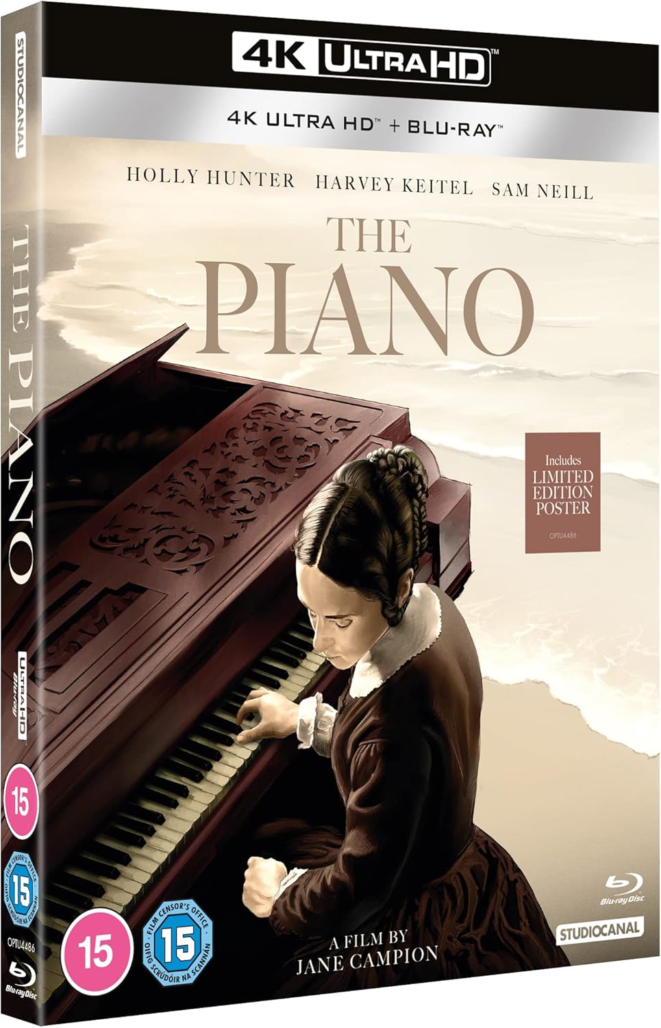 The Piano (Lezioni di piano) (Import UK) (4K Ultra HD + Blu-Ray Disc) (NO AUDIO ITA)