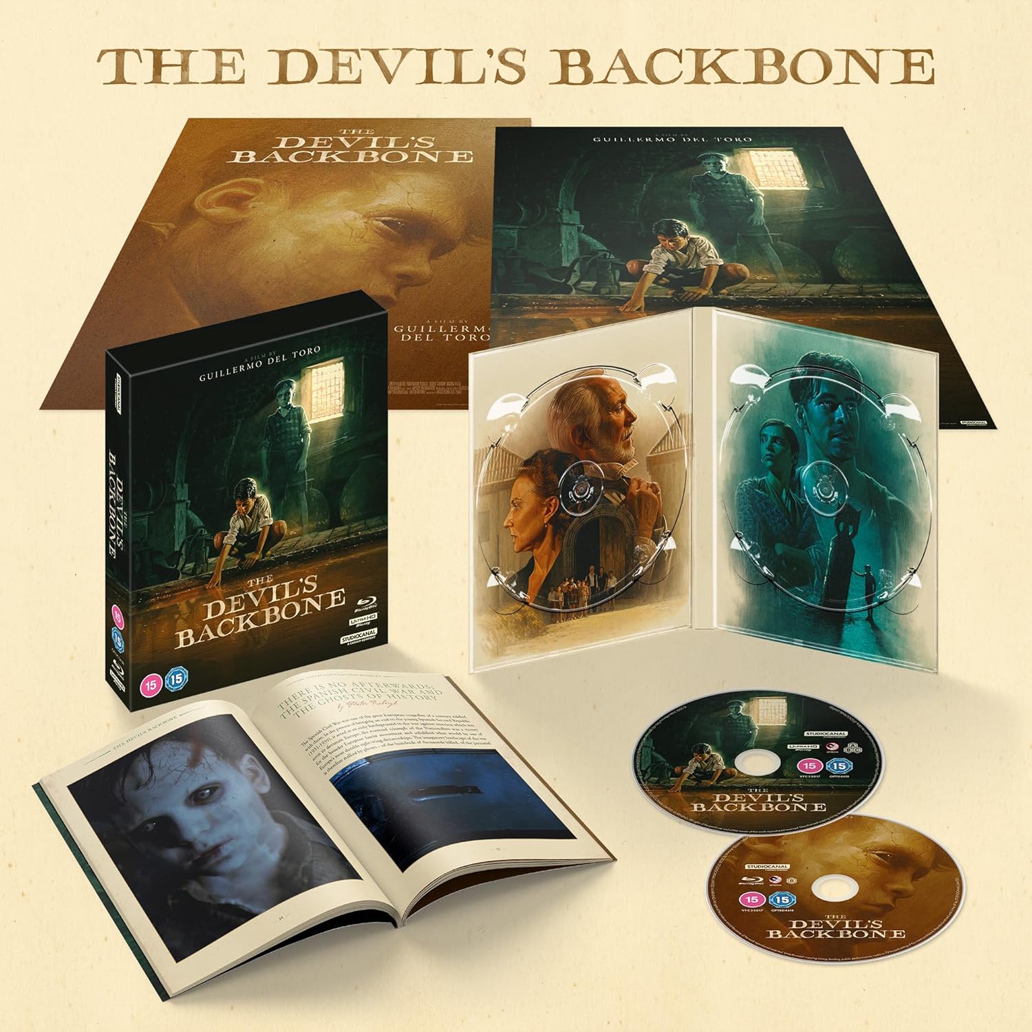 The Devil's Backbone (La spina del diavolo) (Import UK) (4K Ultra HD + Blu-Ray Disc) (NO AUDIO ITA)